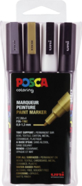 Posca PC3M/4A ASS09 0,9-1,3 mm