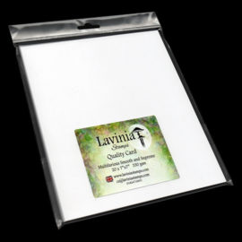 Lavinia Multifarious Card – 7×7″ White