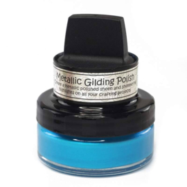 Cosmic Shimmer Metallic Gilding Polish Blue Wave