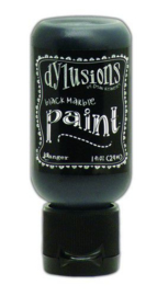 Ranger Dylusions Paint Flip Cap Bottle 29ml - Black Marble DYQ70375