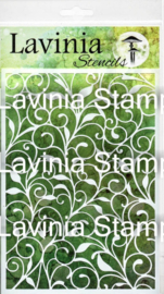 Leaf Trails – Lavinia Stencils ST017  15 x 20 cm