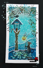 Wishing Post Stamp LAV1023