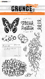 SL Clear Stamp Elements butterfly Grunge Collection nr.207 SL-GR-STAMP207