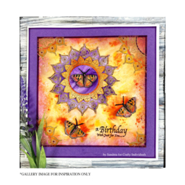 Summer Mandala Unmounted Rubber Stamps (CI-610)