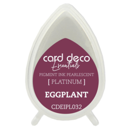 Card Deco Essentials Fast-Drying Pigment Ink Pearlescent Eggplant CDEIPL032