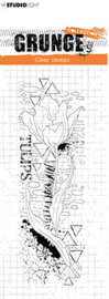 SL Clear Stamp Tulip Grunge Collection nr.198 SL-GR-STAMP198
