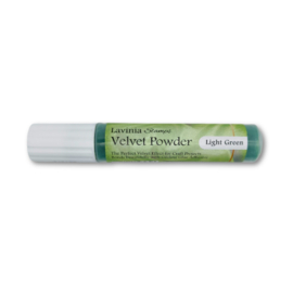 Lavinia Velvet Powder - Light Green