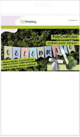 CraftEmotions Synthetisch papier - PolyCraftCard wit 50 vl A4 - 230 gr 001285/1230