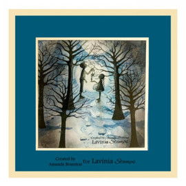 Lavinia Annie & Edward Stamp LAV921