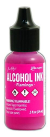 Alcohol Ink Flamingo