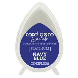 Card Deco Essentials Fast-Drying Pigment Ink Pearlescent Navy Blue  CDEIPL006