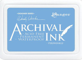 Ranger Archival Ink pad - Periwinkle AID74014 Wendy Vecchi
