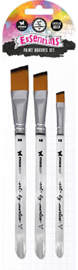 ABM-ES-BRUSH03	ABM Brushes Soft Nylon Flat bevel 3/4-1/2-3/8 Inch Essentials nr.03