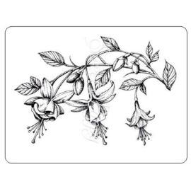 Sweet Poppy Stencil: Fuchsia Stamp SPSTMP_FUCHSIA