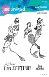 Spellbinders Singing Mermaids Clear Stamps (JDS-056)