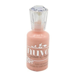 Nuvo Crystal drops - sea shell Pink 1812N