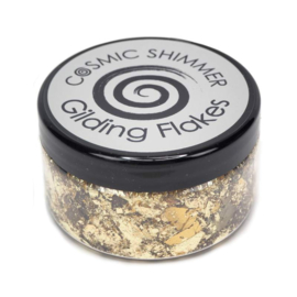 Cosmic Shimmer Gilding Flakes Chocolate Gold 100ml