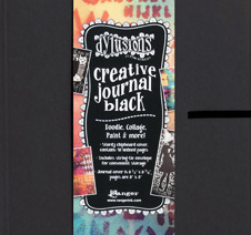 DYLUSIONS™ CREATIVE JOURNAL SQUARE - BLACK 22 x 22 cm DYJ45557