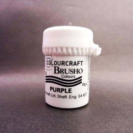Brusho Individual Colours Small Pot of Purple