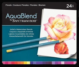 Spectrum noir Aquablend potloden Florals SPECAB-FLO24