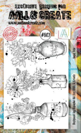 AALL & Create Stamp Vases Trio AALL-TP-802 15x10cm