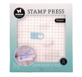 Studio Light Stamp press incl. 2 magneten nr.01 SL-ES-SP01 160x160mm