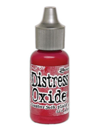  Distress Oxide Re-Inker - Lumberjack  Plaid  TDR82385 