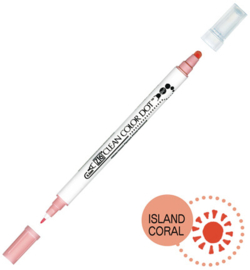 Clean Color Dot (207)Island Coral TC-6100/207 0.5mm / DOT