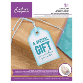 Crafter's Companion - Clearstamp - Tag Sentiments - A Special Gift
