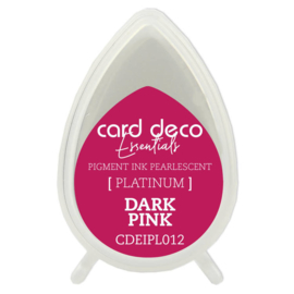 Card Deco Essentials Fast-Drying Pigment Ink Pearlescent Dark Pink  CDEIPL012