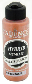 Cadence Hybride metallic acrylverf (semi mat) Koper 01 008 0805 0120 120 ml