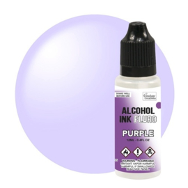 Couture Creations Alcohol Ink FLURO Purple 12ml (CO727965)