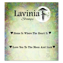 Words from the Heart Stamp LAV860