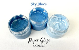 Picket Fence Studios Paper Glaze Ombre Sky Blues (PG-300)
