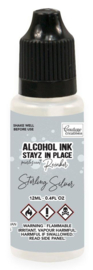 Couture Creations Stayz in Place Alcohol Ink Pearlescent Sterling Silver (12ml) Reinker (CO728202)