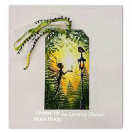 Lavinia Christmas Mistletoe Stamp LAV924