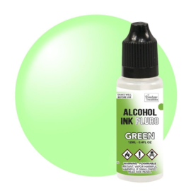 Couture Creations Alcohol Ink FLURO Green 12ml (CO727958)
