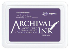 Ranger Archival Ink pad - Petunia AID74021 Wendy Vecchi