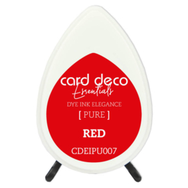 Card Deco Essentials Fade-Resistant Dye Ink Red  CDEIPU007