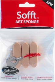 Soft Art Sponge Bar Round (3) CF-S61021