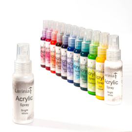 Lavinia Acrylic Spray, Bright White 60 ml