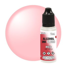 Couture Creations Alcohol Ink FLURO Red 12ml (CO727953)