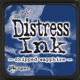 Distress Mini Ink Pad Chipped Sapphire TDP39907