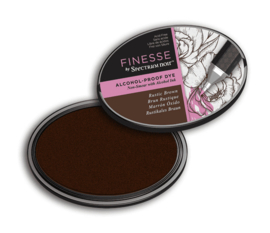 Spectrum Noir ovale Inktkussen - Finesse Alcohol-proof - Rustic Brown