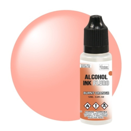 Couture Creations Alcohol Ink FLURO Burnt Orange 12ml (CO727954)
