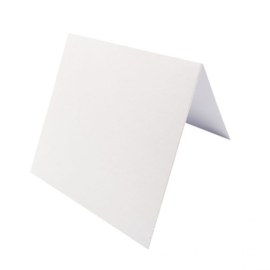 Florence • Aquarelpapier dubbele kaarten glad 15,5x15,5cm 300g White 50pcs  200112-3402