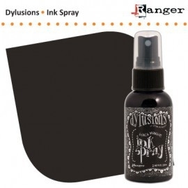 Ranger Dylusions Ink Spray Black Marble DYC33837