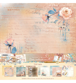 JMA Scrap set Background paper Write Your Story nr.12 JMA-WYS-PS12