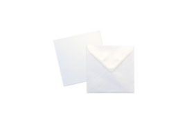 CC Centura Pearl - Card&Envelope - Snow White 15x15 cm CPCE-6X6-SNWHI