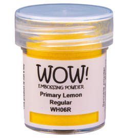 Wow! Primary WH06R - Lemon 15ml / Regular